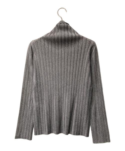 PLEATS PLEASE（プリーツプリーズ）PLEATS PLEASE (プリーツプリーズ) RIB PLEATS BASICS/リブプリーツベーシック グレー サイズ:SIZE 3の古着・服飾アイテム