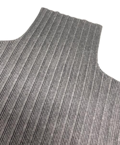 PLEATS PLEASE（プリーツプリーズ）PLEATS PLEASE (プリーツプリーズ) RIB PLEATS BASICS/リブプリーツベーシック グレー サイズ:SIZE 3の古着・服飾アイテム