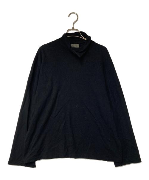 Yohji Yamamoto pour homme（ヨウジヤマモト プールオム）Yohji Yamamoto pour homme (ヨウジヤマモト プールオム) ハイネックニット ブラック サイズ:3の古着・服飾アイテム