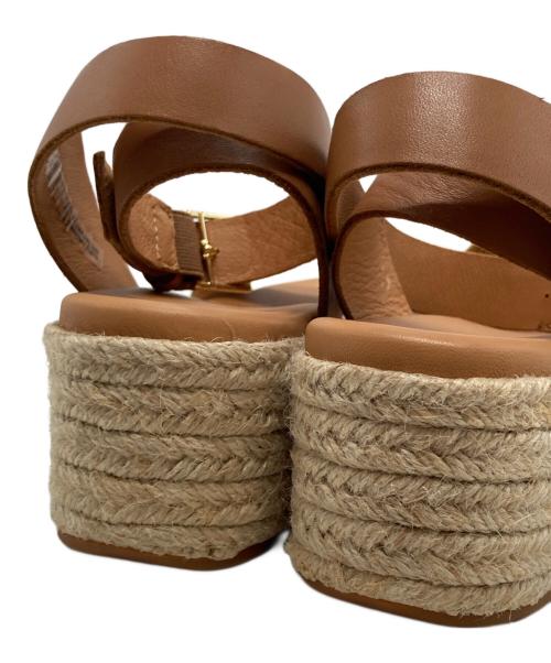 CLARKS（クラークス）CLARKS (クラークス) kimmei lvy / ストラップサンダル ブラウン サイズ:23.5cmの古着・服飾アイテム