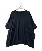mizuiro-indミズイロインド）の古着「ドルマンスリーブ ワイドカットソー」｜ネイビー