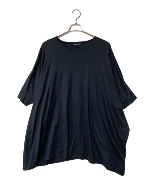 mizuiro-ind（ミズイロインド）mizuiro-ind (ミズイロインド) ドルマンスリーブ ワイドカットソー ネイビー サイズ:表記無しの古着・服飾アイテム