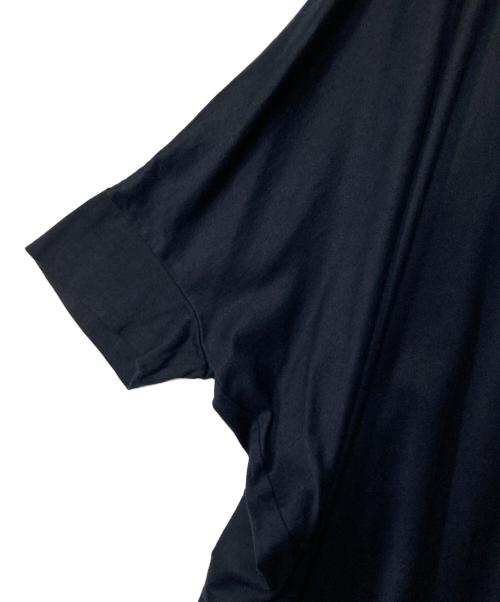 mizuiro-ind（ミズイロインド）mizuiro-ind (ミズイロインド) ドルマンスリーブ ワイドカットソー ネイビー サイズ:表記無しの古着・服飾アイテム