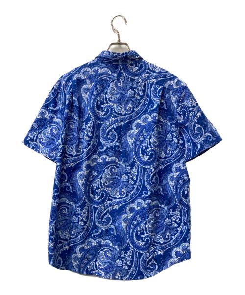 POLO RALPH LAUREN（ポロ・ラルフローレン）POLO RALPH LAUREN (ポロ・ラルフローレン) クラシックフィットペイズリーオックスフォードシャツ ブルー サイズ:Lの古着・服飾アイテム