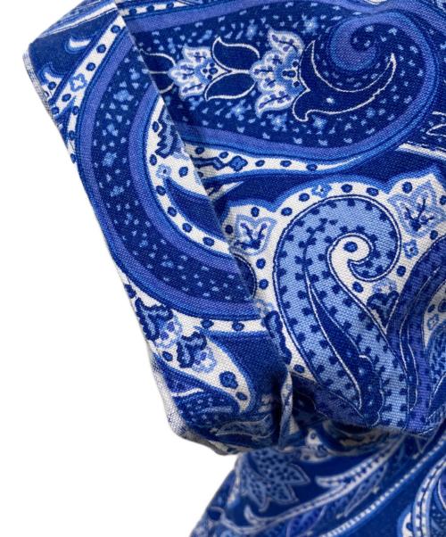 POLO RALPH LAUREN（ポロ・ラルフローレン）POLO RALPH LAUREN (ポロ・ラルフローレン) クラシックフィットペイズリーオックスフォードシャツ ブルー サイズ:Lの古着・服飾アイテム