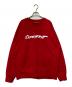 SUPREME（シュプリーム）の古着「FUTURE LOGO CREWNECK/フューチュラ ロゴ クルーネック」｜レッド