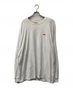 SUPREMEシュプリーム）の古着「Small Box Logo L/S Tee スモールボックスT」｜ホワイト