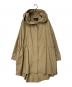 mizuiro-ind（ミズイロインド）の古着「フーデッドナイロンコート」｜ベージュ