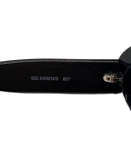 GUCCI（グッチ）GUCCI (グッチ) サングラス 2400/N/S ブラック サイズ:56□22の古着・服飾アイテム
