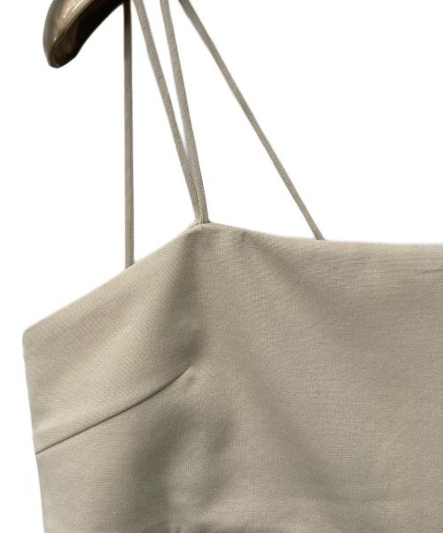 Spick and Span（スピック＆スパン）Spick and Span (スピックアンドスパン) ダブルストリングキャミサロペット ベージュ サイズ:36の古着・服飾アイテム