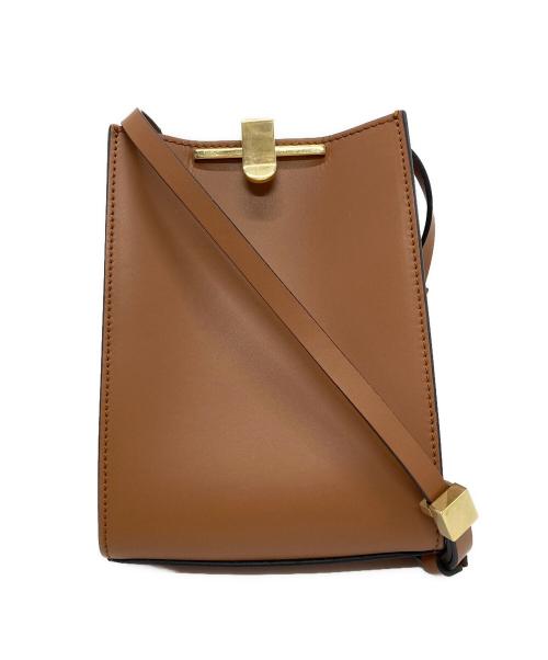 ZANCHETTI（ザンケッティー）ZANCHETTI (ザンケッティー) ZETAショルダーバッグ ブラウンの古着・服飾アイテム