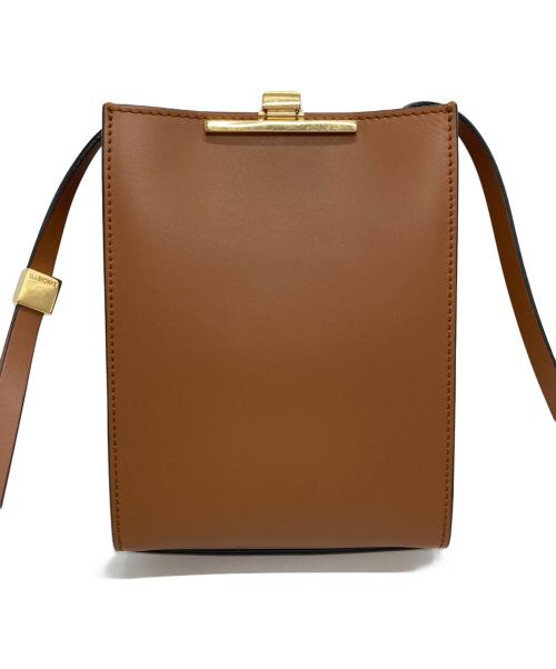 ZANCHETTI（ザンケッティー）ZANCHETTI (ザンケッティー) ZETAショルダーバッグ ブラウンの古着・服飾アイテム