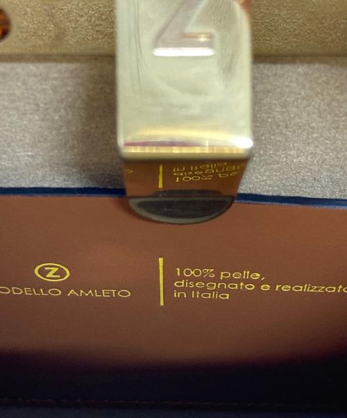 ZANCHETTI（ザンケッティー）ZANCHETTI (ザンケッティー) ZETAショルダーバッグ ブラウンの古着・服飾アイテム