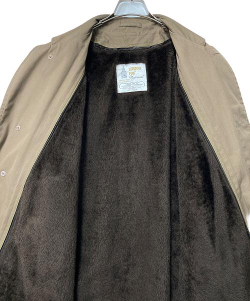 london fog（ロンドンフォグ）london fog (ロンドンフォグ) ライナー付ステンカラーコート ブラウン サイズ:40の古着・服飾アイテム