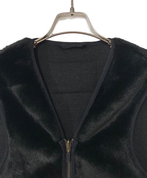 Barbour（バブアー）Barbour (バブアー) SL FUR LINER VEST ライナーベスト 2002103 ブラック サイズ:38の古着・服飾アイテム