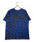 HERMES (エルメス) ボルディック柄 Tシャツ ブルー×ブラック サイズ:Ｌ：14000円