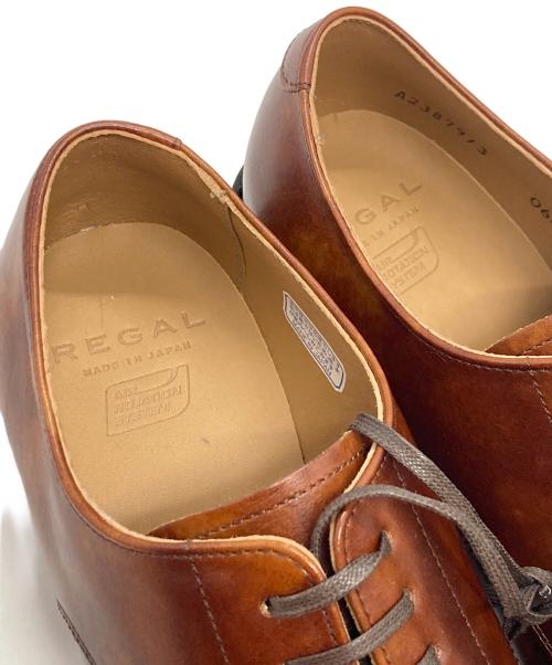REGAL（リーガル）REGAL (リーガル) Ｕチップレザーシューズ ブラウン サイズ:25ｃｍの古着・服飾アイテム