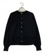 IENAイエナ）の古着「E コットンアンサンブル カーディガン」｜ブラック