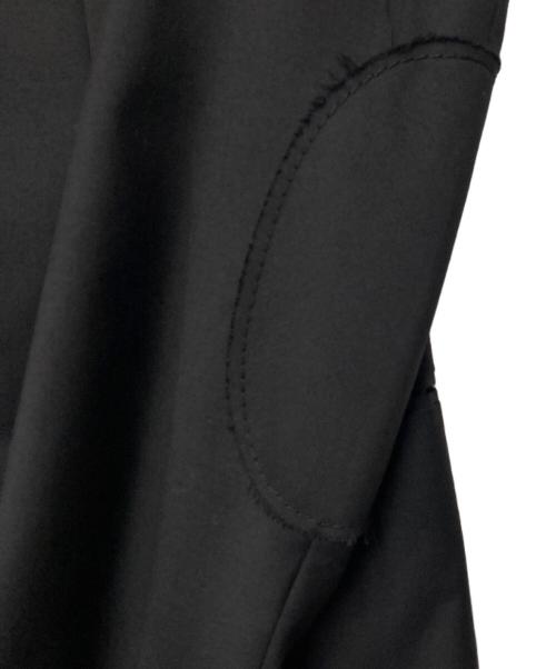 LANVIN（ランバン）LANVIN (ランバン) エルボーパッチテーラードジャケット ブラック サイズ:44の古着・服飾アイテム
