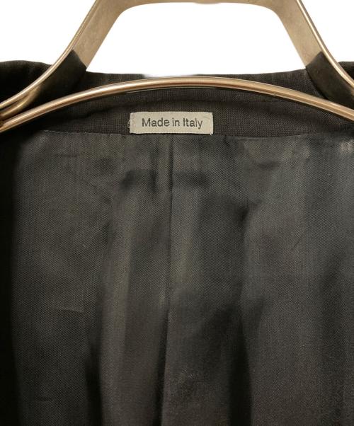 LANVIN（ランバン）LANVIN (ランバン) エルボーパッチテーラードジャケット ブラック サイズ:44の古着・服飾アイテム