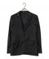LANVIN（ランバン）の古着「エルボーパッチテーラードジャケット」｜ブラック