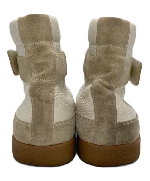 BALLY（バリー）BALLY (バリー) ハイカットスニーカー ホワイト×レッド サイズ:EU8E US9の古着・服飾アイテム