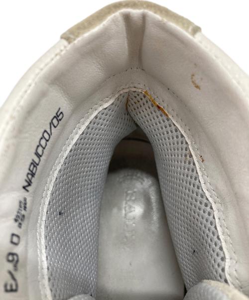 BALLY（バリー）BALLY (バリー) ハイカットスニーカー ホワイト×レッド サイズ:EU8E US9の古着・服飾アイテム