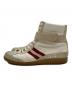 BALLY (バリー) ハイカットスニーカー ホワイト×レッド サイズ:EU8E US9：5000円