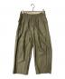 HAVERSACK（ハバーサック）の古着「Back satin Fatigue Pants バックサテンファティーグパンツ 862228」｜カーキ