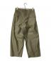 HAVERSACK (ハバーサック) Back satin Fatigue Pants バックサテンファティーグパンツ 862228 カーキ：4500円