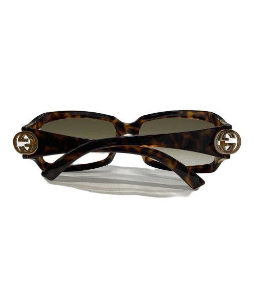 GUCCI（グッチ）GUCCI (グッチ) サングラス ブラウン サイズ:57□16の古着・服飾アイテム