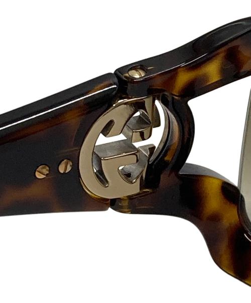 GUCCI（グッチ）GUCCI (グッチ) サングラス ブラウン サイズ:57□16の古着・服飾アイテム