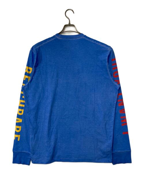 DSQUARED2（ディースクエアード）DSQUARED2 (ディースクエアード) ロングスリーブカットソー S74GD1132 ブルー サイズ:XLの古着・服飾アイテム