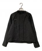 UNITED TOKYOユナイテッドトーキョー）の古着「ジャガードカットデザインブラウス 144200001」｜ブラック