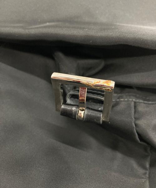 PRADA（プラダ）PRADA (プラダ) ナイロンショルダーバッグ ブラックの古着・服飾アイテム