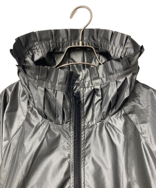 SPECCHIO（スペッチオ）SPECCHIO (スペッチオ) スタンドカラープリーツコート グレー サイズ:40の古着・服飾アイテム