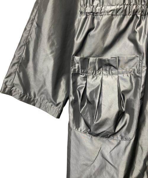 SPECCHIO（スペッチオ）SPECCHIO (スペッチオ) スタンドカラープリーツコート グレー サイズ:40の古着・服飾アイテム