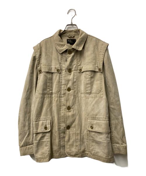 RRL（ダブルアールエル）RRL (ダブルアールエル) サファリジャケット ベージュ サイズ:Mの古着・服飾アイテム