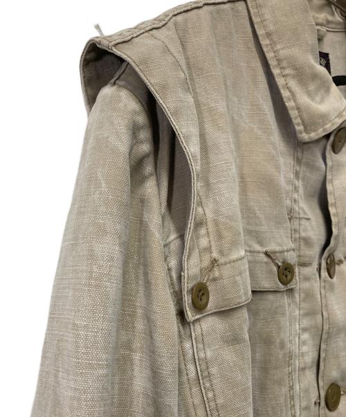 RRL（ダブルアールエル）RRL (ダブルアールエル) サファリジャケット ベージュ サイズ:Mの古着・服飾アイテム