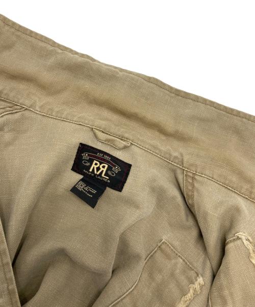 RRL（ダブルアールエル）RRL (ダブルアールエル) サファリジャケット ベージュ サイズ:Mの古着・服飾アイテム