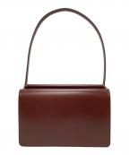 TOUT Y ESTトゥティエ）の古着「ポメルバッグ」｜ボルドー