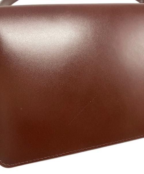 TOUT Y EST（トゥティエ）TOUT Y EST (トゥティエ) ポメルバッグ ボルドーの古着・服飾アイテム