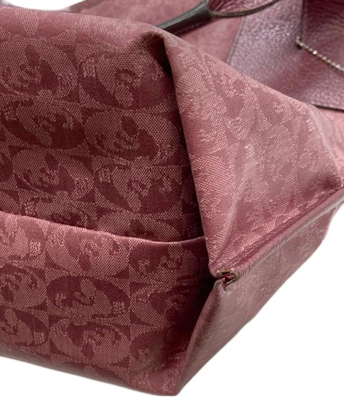 PELLE BORSA（ペレボルサ）PELLE BORSA (ペレボルサ) 総柄ハンドバッグの古着・服飾アイテム