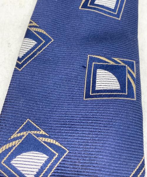 BEAMS（ビームス）BEAMS (ビームス) Holliday Brown 総柄ネクタイ ネイビー サイズ:-の古着・服飾アイテム