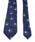 BEAMS (ビームス) Holliday Brown 総柄ネクタイ ネイビー サイズ:-：7000円