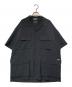 NANGA（ナンガ）の古着「DOT AIR UTILITY PK SHORT SLEEVE SHIRT ショートスリーブシャツ NW2411-1H201-A」｜ネイビー