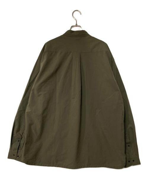 NANGA（ナンガ）NANGA (ナンガ) DOT AIR COMFY L/S SHIRT  NW2311-1H233 カーキ サイズ:XLの古着・服飾アイテム
