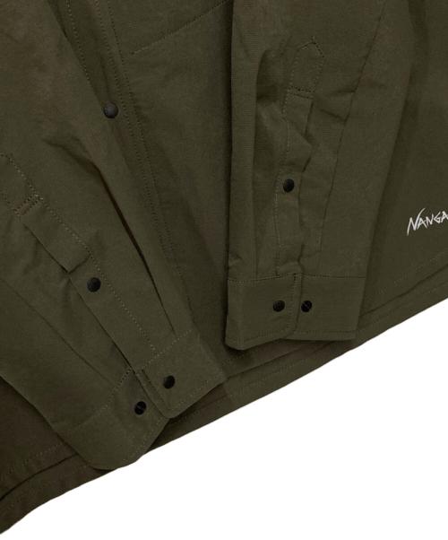 NANGA（ナンガ）NANGA (ナンガ) DOT AIR COMFY L/S SHIRT  NW2311-1H233 カーキ サイズ:XLの古着・服飾アイテム