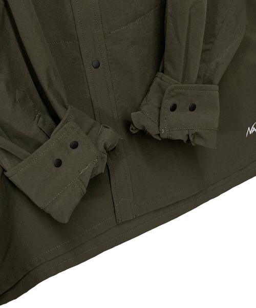 NANGA（ナンガ）NANGA (ナンガ) DOT AIR COMFY L/S SHIRT  NW2311-1H233 カーキ サイズ:XLの古着・服飾アイテム