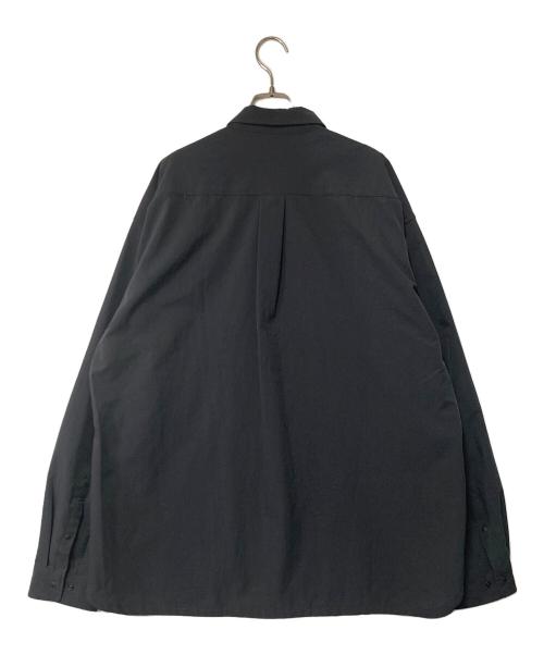 NANGA（ナンガ）NANGA (ナンガ) エアークロスコンフィーL／Sシャツ ブラック サイズ:XLの古着・服飾アイテム
